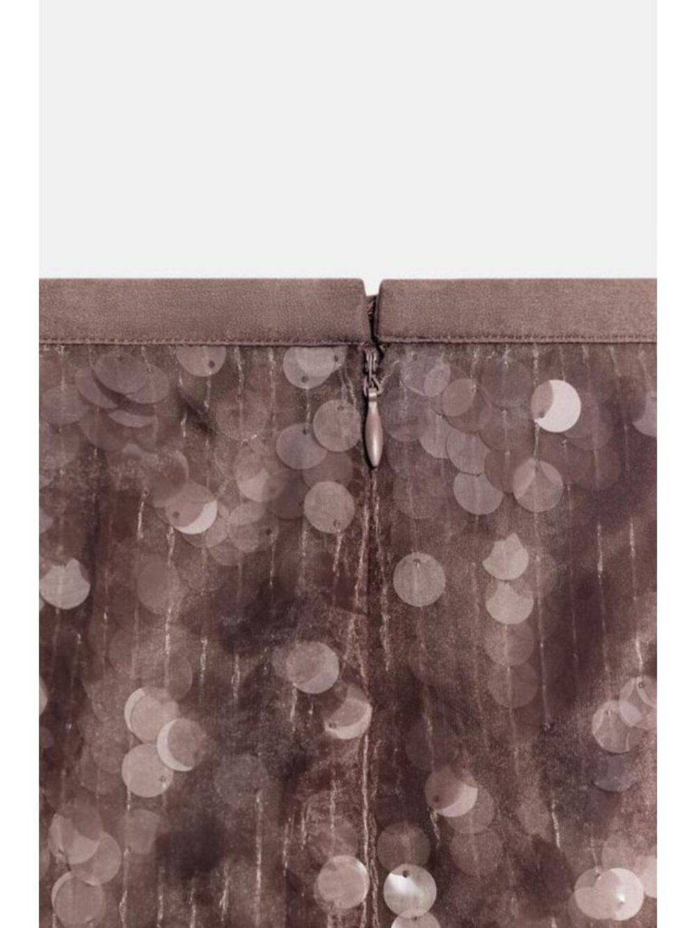 ZARA ZW COLLECTION SEQUIN MIDI SKIRT 2488/241/737 - Picture 4 of 4